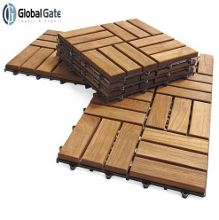 New trend - Wood deck tiles